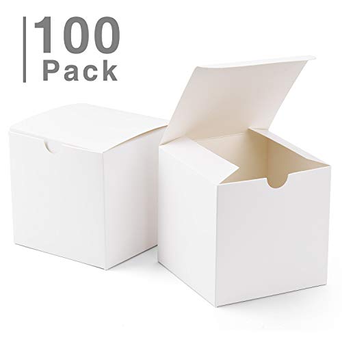 GSSUSA Small Gift Boxes 100Pack 4x4x4