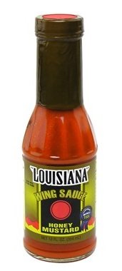 Amazon Com Louisiana Honey Mustard Wing Sauce 12 Ounce Grocery Gourmet Food