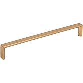Elements 192 mm Center-to-Center Satin Bronze Walker 2 Cabinet Pull