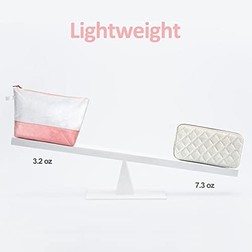 Reseplass Cosmetic Bag for Women - Lightweight Makeup Bag for Travel Accessories, Roomy Waterproof Makeup Cosmetic Pouch for Toiletries 4 Reseplass Cosmetic Bag for Women - Lightweight Makeup Bag for Travel Accessories, Roomy Waterproof Makeup Cosmetic Pouch for Toiletries