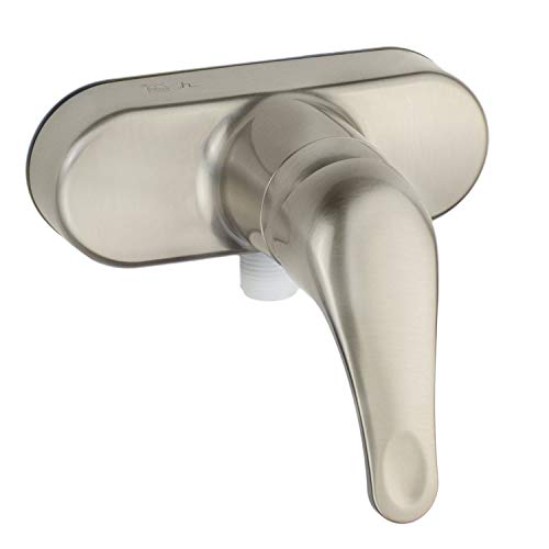 Wholesale Plumbing Supply RV/Mobile Home Shower Valve Faucet with Hand-Held Shower, Brushed Nickel