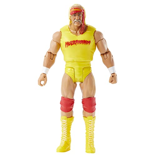 Mattel WWE Wrestlemania Action Figure, Hulk Hogan, Posable 6inch