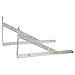 Amarine Made Pair of Stainless Steel Heavy Duty Shelf Brackets,8