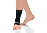 Copper Compression Recovery Ankle Sleeve - Guaranteed Highest Copper Content. Best Infused Fit Ankle Brace Wrap Sock Stabilizer for Men and Women. Wear to Support Stiff and Sore Muscles and Joints