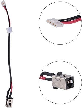 Eathtek Replacement DC Power Jack Harness Cable for Toshiba Satellite DD0BLQAD000 L55-C C55-C S55-C L50-B L55-B L50D-B L55T-B L55D-C L55T-C Series, Compatible Part Number DD0BLQAD000 DD0BLIAD000