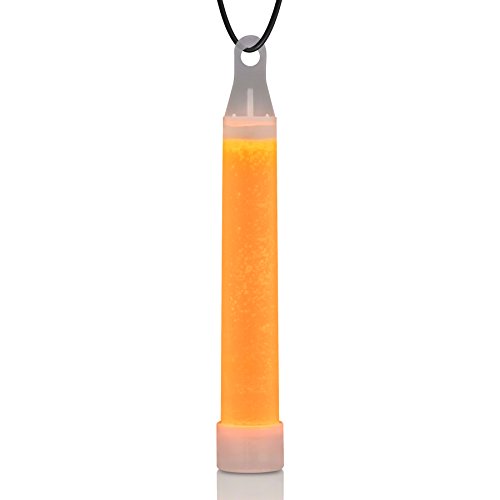4" ORANGE Mini Glow Sticks (Set of 50)