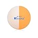 KEVENZ 60 Pack Ping Pong Balls, 3 Star Advanced Table Tennis Balls, Bulk Outdoor and Indoor Ping-Pong Ball for Training, Competition and More, Orange and White