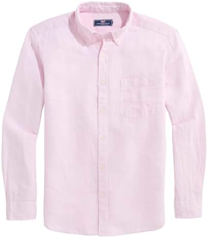 Amazon.com: Vineyard Vines Men's Oxford Solid Shirt, Flamingo