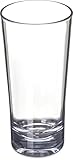 Carlisle 561407 Alibi Heavy-Weight Plastic Beverage Glass, 14 oz  (Set of 24)