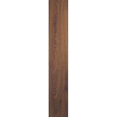 Achim Home Furnishings VFP1.2WA10 3-Foot x 6-Inch Vinyl Flooring Plank, Walnut, 10-Pack