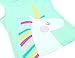 Cozchique Girls Tank Tops PJS – 100% Cotton Unicorn Sleeveless Shirt & Shorts Tween Pajama Set Size 8