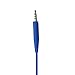 Sqrmekoko Replacement Inline Mic Remote Volume Control Audio Cable Cord Line for Bose SoundTrue Soundlink QC25 QC35 OE2 Headphoes with Iphone devices(Blue MIC)