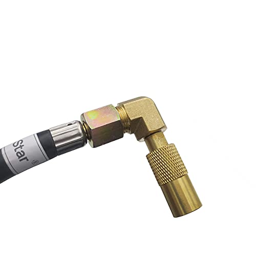 METER STAR Propane Gas Quick Connect Adapter 12Ft RV QuickConnect