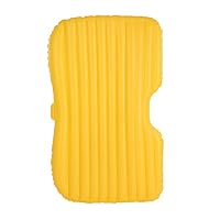 Zhjmgmxg Travel Mattress Air Bed Suitable for Outdoor Travel Air Mattress PVC-Free Inflatable Comfortable Damp-Proof Sleeping Pad with Pump for Home and Camping (Color : Yellow, Size : 1358842cm)
