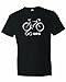 Men's Bicycle Infinity Miles Per Gallon MPG Unlimited Bike Cyclist T-Shirt