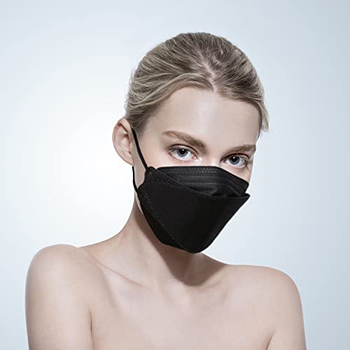 KF94 Mask 50 Pack Black or Multicolored KF94 Face Masks for Women Men