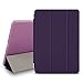 BESDATA Smart Cover,Case for 2014 Apple iPad Air 2, Ultra Thin Magnetic Smart Cover & Translucent Back Case with Auto Wake/Sleep + Screen Protector + Cleaning Cloth + Stylus, Purple