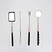 4 Pack Magnetic Pick-Up Tool, Telescoping Pick Up Sticks, Inspection Mirror with LED Light for Extra Viewing Pickup, Christmas Stocking Stuffers, Cool Gadgets Gifts for Men, Dad, Husband, Father, Him