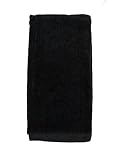 Simplicity 100% Terry Velour Cotton Hemmed Tri-Fold Golf Towel w/ Swivel Hang Clip
