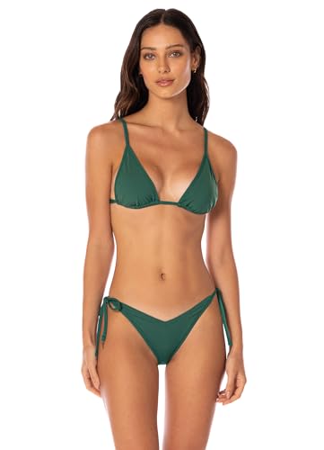 Maaji 3915 Sliding Triangle Women Top Swimwear Dark Green