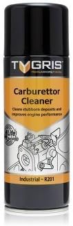 Tygris 400ml Carburettor Cleaner Nail Gun Aerosol Spray Dissolves Grease &amp; Oil (R201)