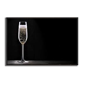 Framed Canvas Wall Art Wine Cups Canvas Prints Home Artwork Decoration for Living Room,Bedroom - 16x24 inches