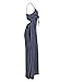 Glamaker Womens Casual Strap Striped Long Pants Jumpsuit Romper Sleeveless,Royal Blue,Medium