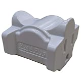 Hug-A-Plug Grounded Right Angle Adapter Plug - White [15a 125v Current Tap]