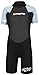 Hyperflex Access Child's and Junior's 2mm Backzip Shorty Wetsuit - Warm, Comfortable Kid's Springsuit with 4-Way Stretch Neoprene and SPF Protection-Adjustable Collar and Flat Lock Construction,Light
