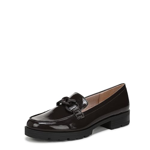 LifeStride Women's London 2 Loafer Dark Chocolate 6 W