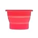 Anigan Collapsible Silicone Sterilizing Cup Designed for Sanitation and Storing Menstrual Cups, Rose