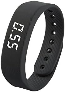 ikeem Activity Tracker|T5 Bracelet Non Bluetooth Fitness Tracker Smart Pedometer Bracelet Step Counter Sports Watch(Black)