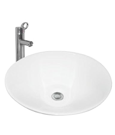 Cera 2805 Table Top Basin Canal 370 Mm Dia White Amazon In