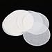 GWHOLE 500pcs Wax Paper Non-Stick Hamburger Patty Paper Food Grade BBQ Grill Waxed Stencil Sheet Restaurant-Grade Round Wax Paper, 4.3 inch