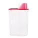 Windspeed Food Storage Container, 2.5L Cereal Keeper, Dry Food Canisters Foodsaver and Organization (Pink)