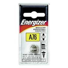 Energizer Products - Watch/Calculator Battery, 1.5 Volt, Manganese - Sold as 1 EA - Manganese 1.5 volt Battery is pre-tested for watches, calculators and solid state miniaturized applications. Replacement for V13GA, RW82 and LR44 Dioxide.