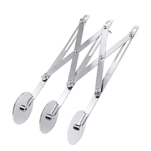 Expandable Pastry Cutter/Divider, 3 Wheel - Thumbnail 6