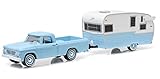 Greenlight 1:64 Hitch & Tow Series 6 1963 Dodge D-100 and Shasta 15' Airflyte