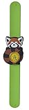 Wild Republic Red Panda, Slap Bracelets for Kids, Watch, Educational Toys, 9