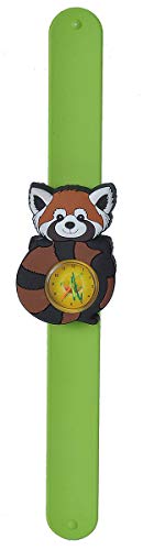 Wild Republic Red Panda, Slap Bracelets for Kids, Watch, Educational Toys, 9
