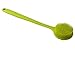 DNC Silicone Back Scrubber Soft Bath Body Brush for Shower with Long Handle (Green)