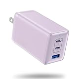 USB C Charger 128W Wall Charger,(GaN III)3 Port