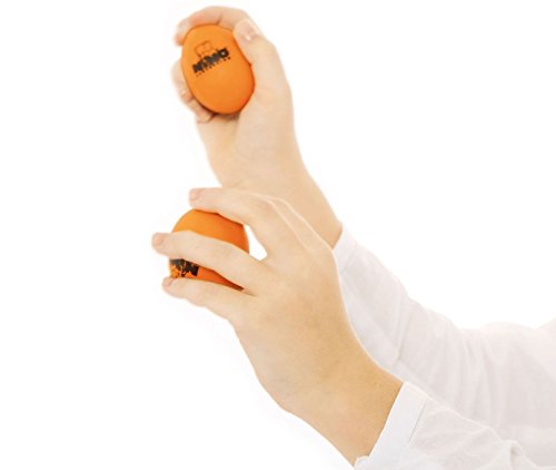 Nino Percussion NINOSET540-2 Four Piece Plastic Egg Shaker Set with Assorted Colors (VIDEO)