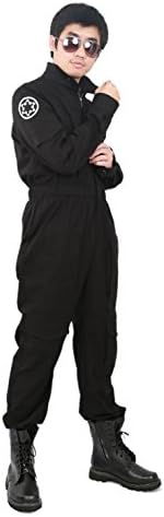 Cool Fighter Pilot Costume Deluxe Star Cosplay Wars Overall Custom Made M