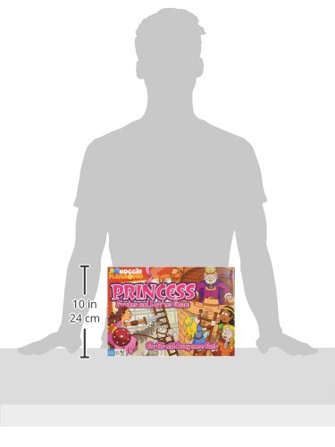 COBBLE HILL Princess Snakes & Ladders Early Learning Math Game for Young Kids