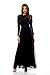 AX Paris Women's Long Sleeved Lace Top Maxi Dress