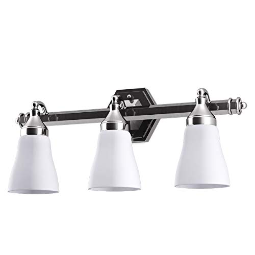 Tangkula Bathroom Vanity Light Antique Brushed Wall Mounted With