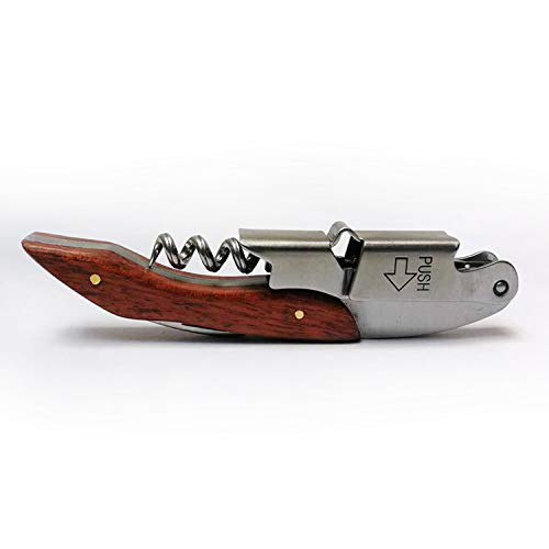 OWO Waiters Corkscrew Rosewood 3-in-1 Wine Opener, Beer Bottle Opener and Foil Cutter, The Best Choice of Professional Waiters and Bartenders Around the Globe