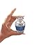 MEMORIALS 4U Mediterranean Mystic Keepsake Urn - Forever Remembered Blue Keepsake Urn with Fancy Box - Blue Token Urns - Keepsake Cremation Urn - Handcrafted Mini Urn for Ashes