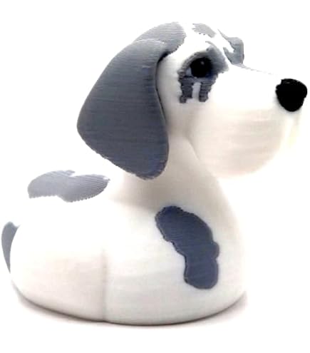 Hand Painted Great Dane Figurine – Harlequin Uncropped, Collectible Statue, Dog Lover Gift